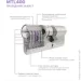 Mul-T-Lock  MTL400/ClassicPro 4867 45x45 - 90   