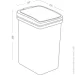MVM    10   BIN-04 10L ANTHRACITE