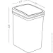   MVM  BIN-04 10L Grey