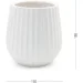 MVM -   DH-FLOWERS-25 M WHITE 16,5  