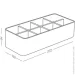  MVM  FH-03 WHITE/WOOD 84x272x132 