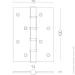 MVM   HE-100 White 100x75x3  