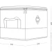 ϳ MVM    PC-18 L WHITE 220x310x240 