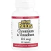 ³   Natural Factors Chromium & Vanadium 125 mcg, 90 