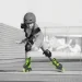   Neon Combo Skates  ( 34-38) (NT10G4)