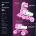    Neon Combo Skates  ( 34-38) (NT10P4)