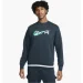  Nike Air Fleece Crew-Neck Sweatshirt Blue (FN7692-410-S)