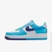  Nike Air Force 1 Low 07 LV8 .43 Split Light Photo Blue Deep Royal (DZ2522-100-43)