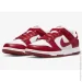  Nike Dunk Low Next Nature "White and Gym Red" (DN1431-101-42)