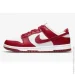  Nike Dunk Low Next Nature "White and Gym Red" (DN1431-101-42)