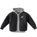  Nike FLEECE HOODED QUILT JACKET (86N071-023-ONE SIZE)