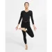  Nike Ny Pointelle Top (CZ9186-010-XS)
