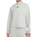  Nike Sportswear Grey Hearther Tech Fleece Turtleneck Sweatshirt (DD5628-063-S)
