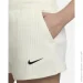 Nike Sportswear High-Waisted Ribbed Jersey Shorts (DV7862-133-L)