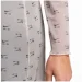 Nike Summer Evening Long Sleeve Midi Dress Gray Print (DV8249-292-L)