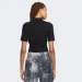   Nike W NSW ESSNTL RIB MOCK SS TOP (DV7958-010-L)