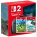     Nintendo Switch 2 Black +  The Legend of Zelda: Breath of the Wild +  The Legend of Zelda: Tears of the Kingdom ( ) (41639)