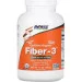 -3,   , Certified Organic, Fiber-3, Now Foods, 454  (NF5993)