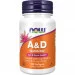    NOW Vitamin A&D, 100 