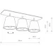    Nowodvorski 9717 Awinion E27 3x40W IP20 Gr  