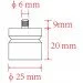Ntech-Geo - AC-8 (5/8 "-1/4")