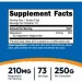 Вітаміни Nutricost Порошок гліцинату магнію Magnesium Glycinate Powder 250 г Вітаміни Nutricost Порошок гліцинату магнію Magnesium Glycinate Powder 250 г