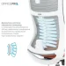   Officepro Balance OC550-W-DG-OR