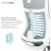 Officepro Balance OC620-W-DG-DG