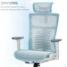 Officepro Balance OC620-W-LG-LG