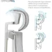 Officepro Balance OC620-W-LG-LG