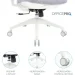 Officepro Elegant OC600-W-LG-LG