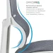 Officepro Elegant OC660-W-DG-DG