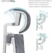 Officepro Elegant OC660-W-DG-DG