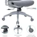 Officepro Elegant OC660-W-DG-DG