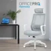   Officepro Harmony OC310-W-LG-LG