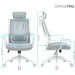   Officepro Harmony OC310-W-LG-LG