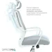   Officepro Harmony OC310-W-LG-LG