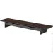    Officepro MR164DW Dark Wood/Black