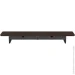    Officepro MR164DW Dark Wood/Black
