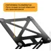    OfficePro LS380B Black Steel