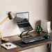    OfficePro LS380B Black Steel