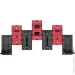  - Officepro WO1080B Black/Red