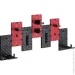  - Officepro WO1080B Black/Red