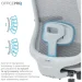 Officepro Wave OC599-G-G-G