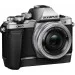  Olympus E-M10 Mark II Kit Pancake Zoom 14-42mm Silver/Silver