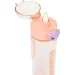 Optima Бутылка для воды Straw 500 мл персиковая U-1319-66 Optima Бутылка для воды Straw 500 мл персиковая U-1319-66