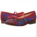 Oscar De La Renta  Plaid Wool Sabrinas Shoes 24 (-)