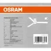 Osram - CEILING BLADE 1x18  LED- black FAN Blade BK