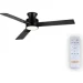 Osram - CEILING BLADE 1x18  LED- black FAN Blade BK