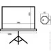   Overmax Tripod Screen 60